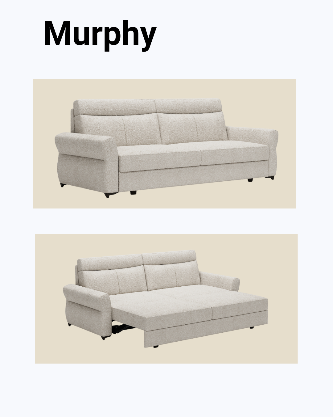 Murphy Sofa – 3-Seater (Straight)