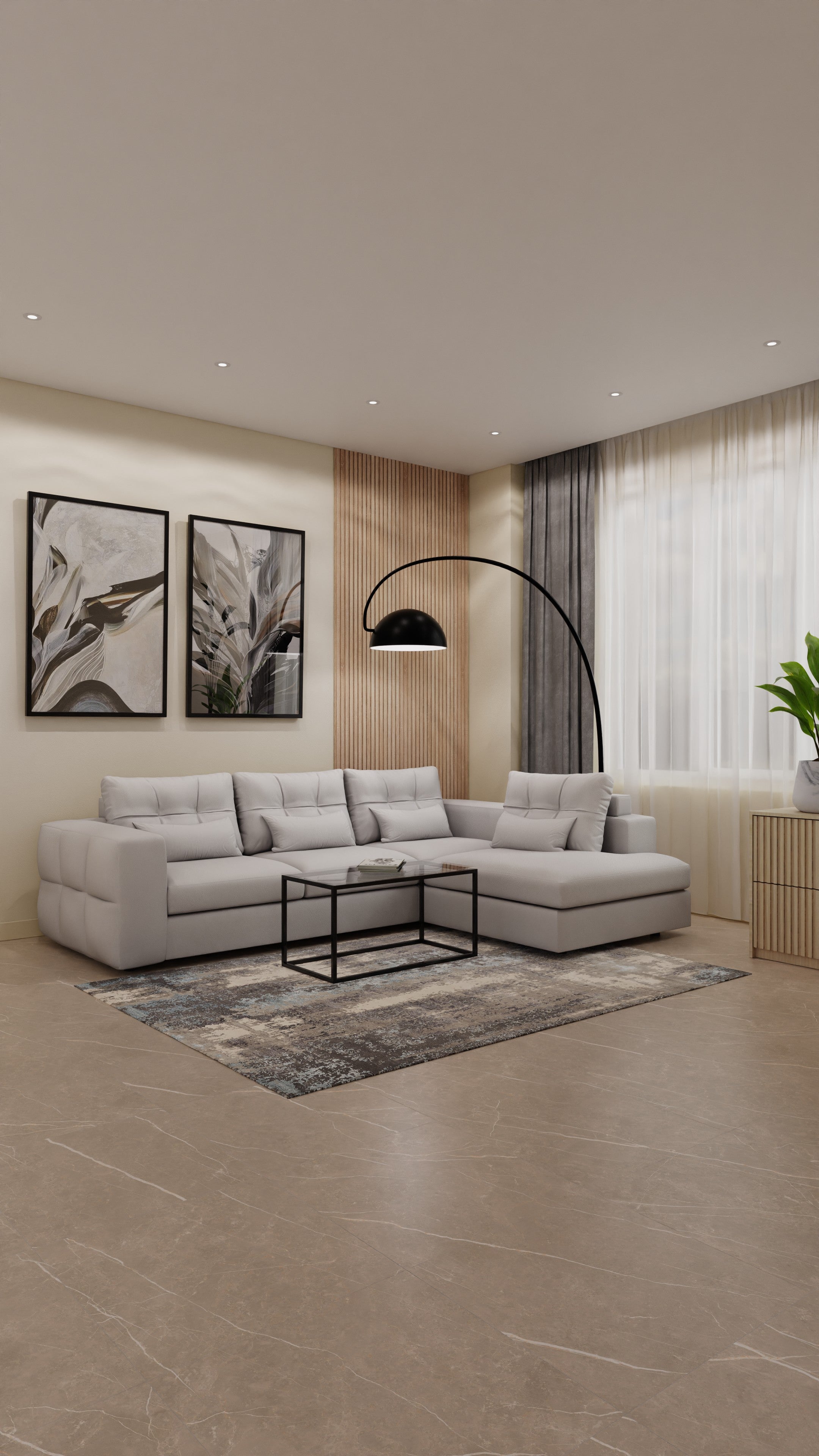 Alicante Corner Sofa – L-Shape (2-Seater Base)