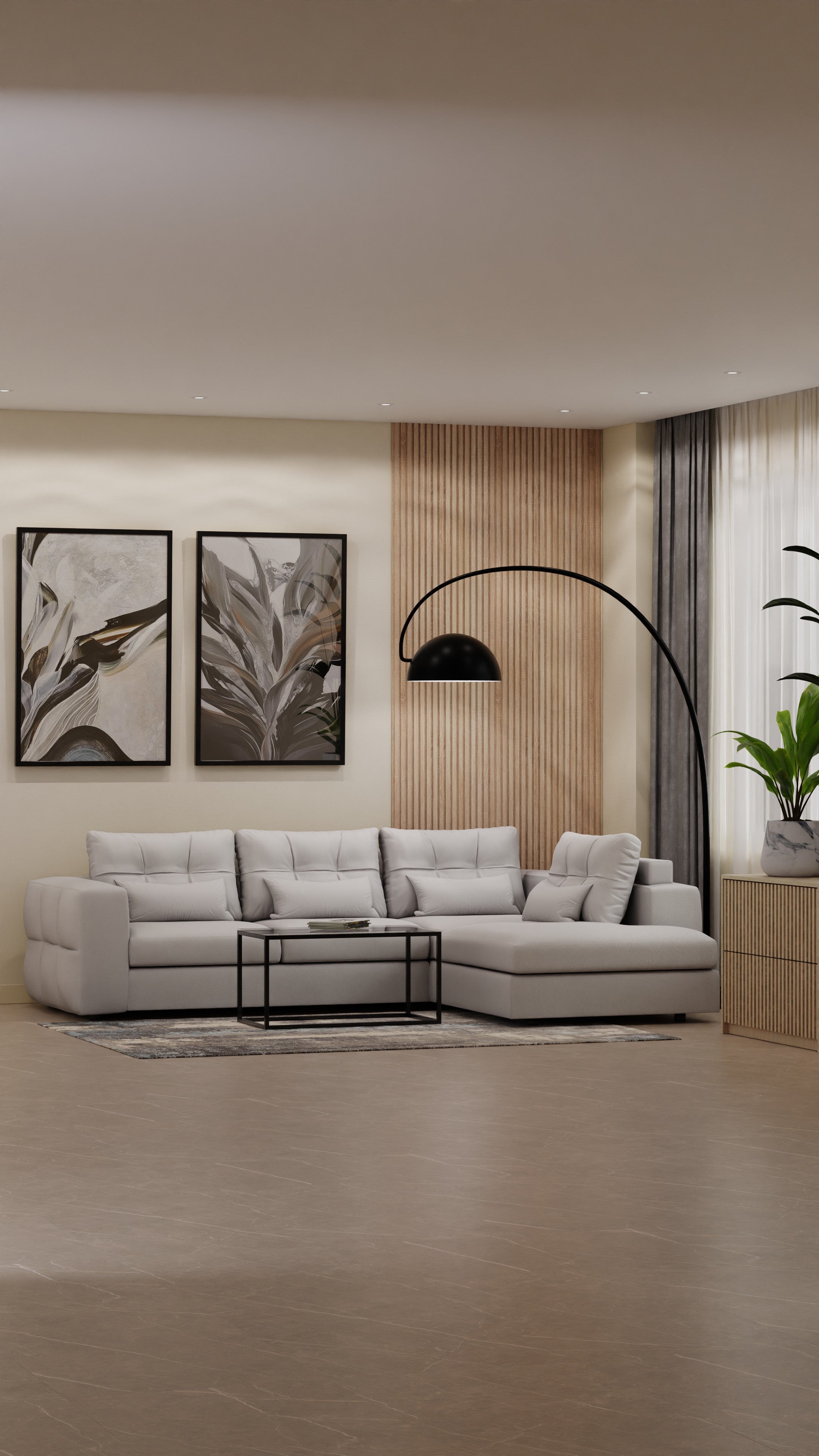 Alicante Corner Sofa – L-Shape (2-Seater Base)