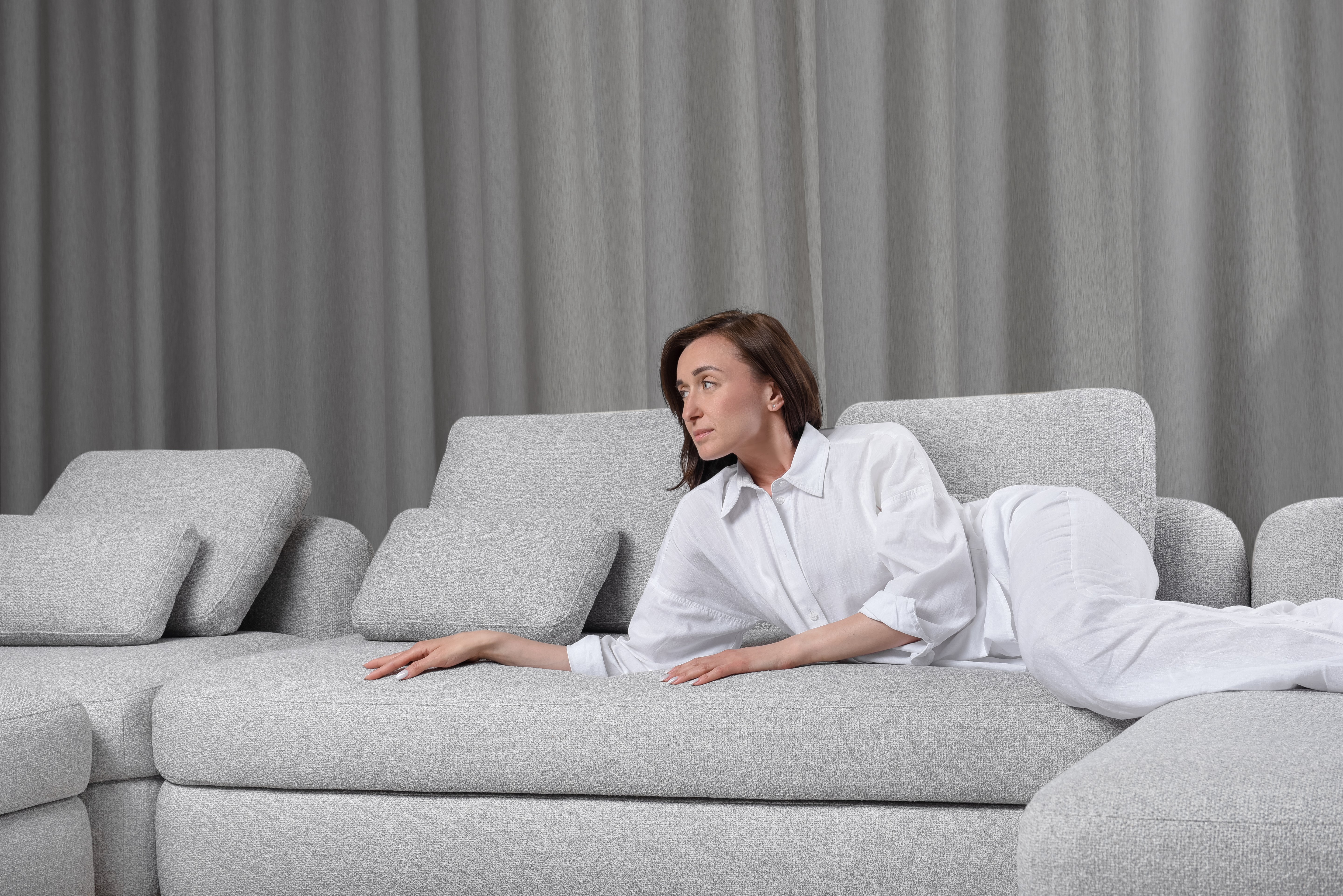 Madrid Corner Sofa – L-Shape with Appex