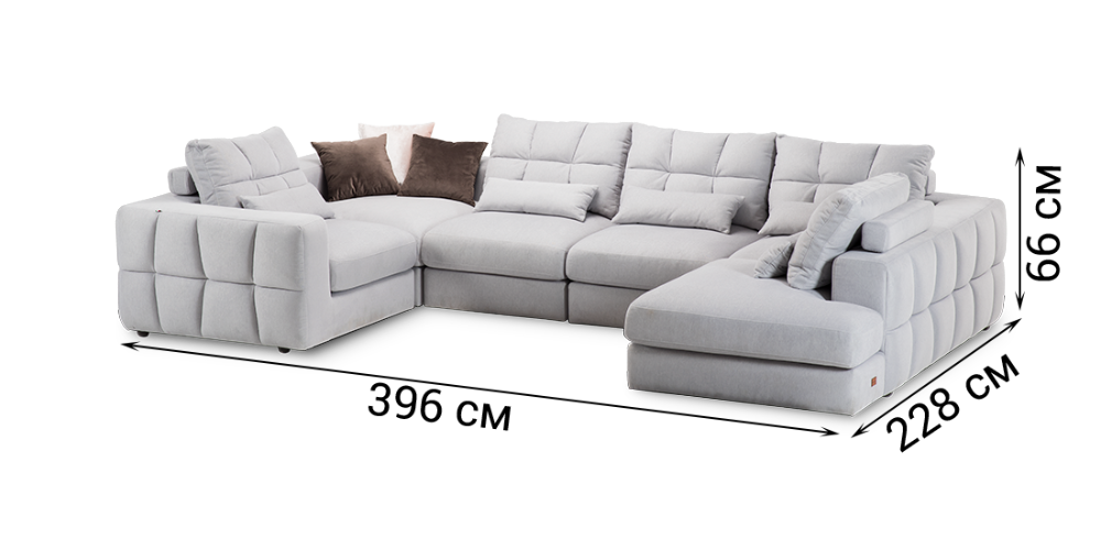Alicante Corner Sofa – C-Shape