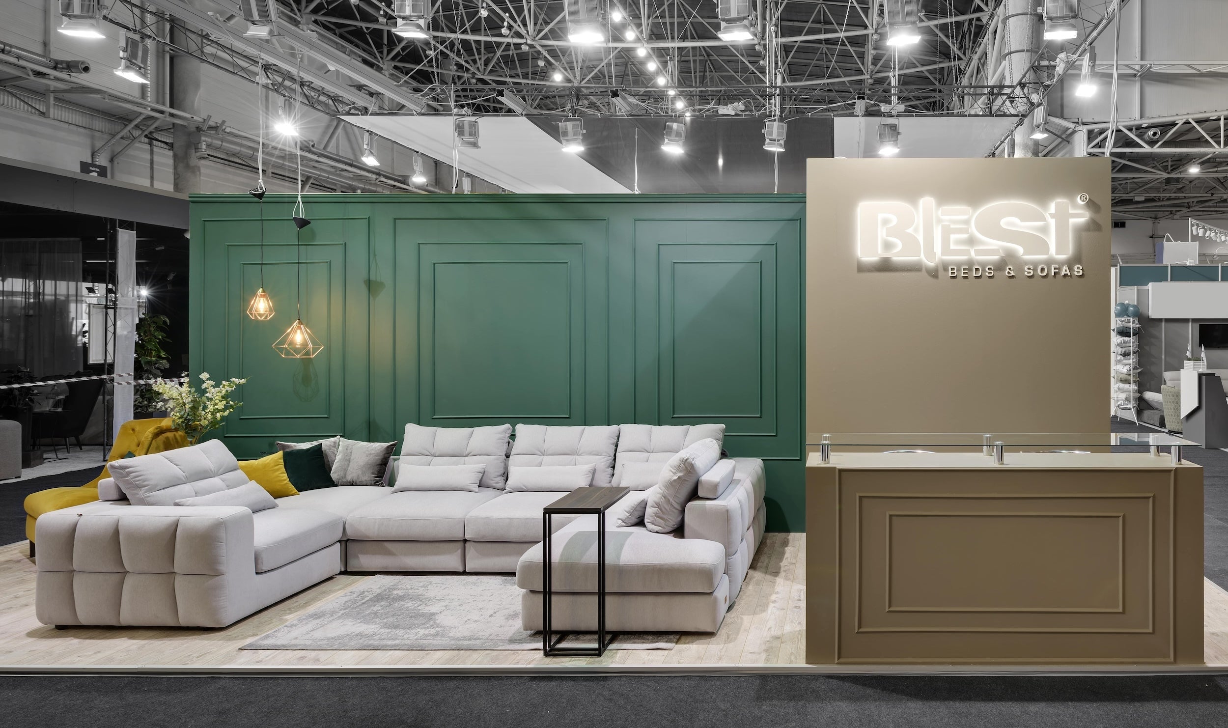 Alicante Corner Sofa – C-Shape