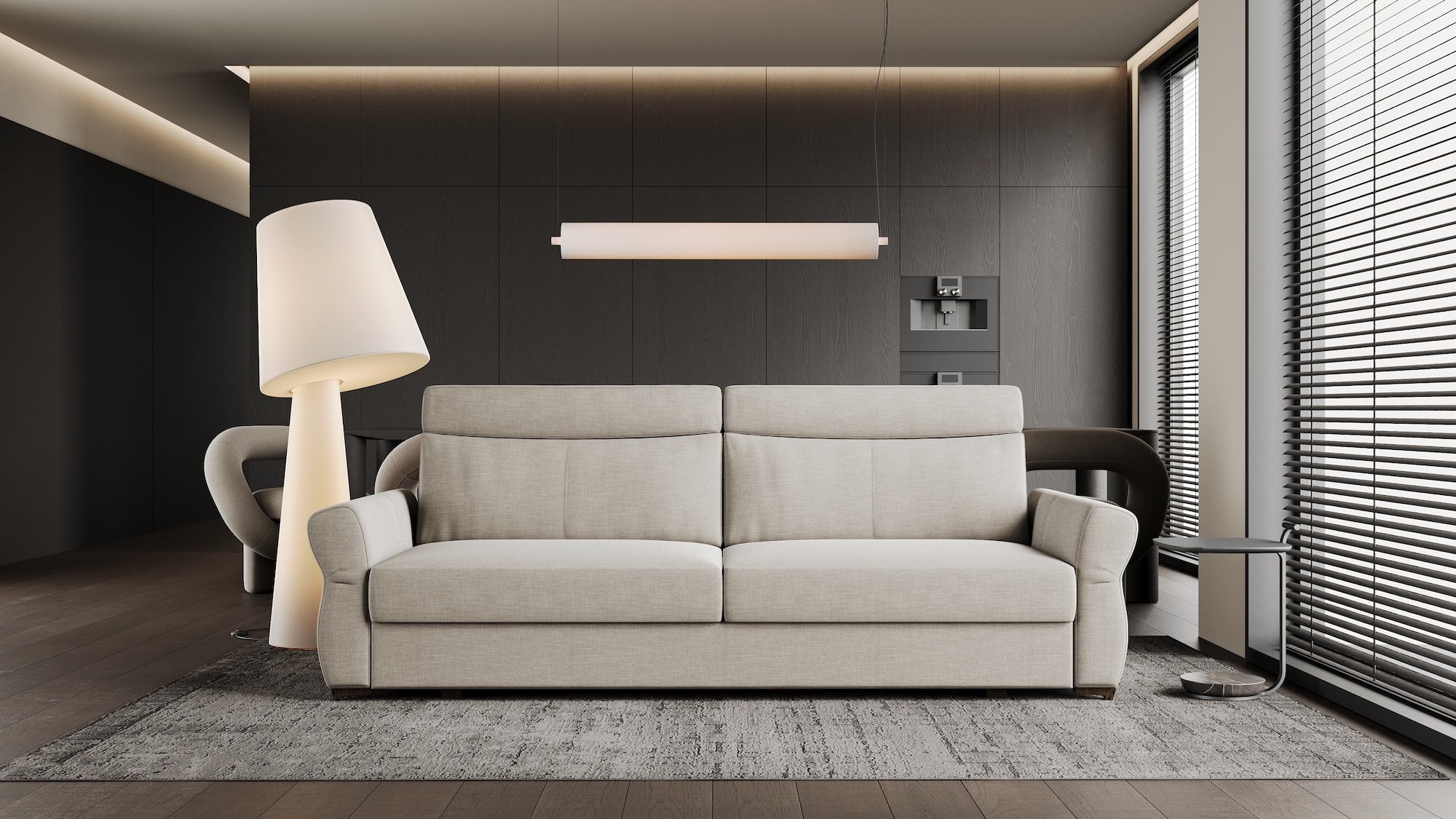 Murphy Sofa – 3-Seater (Straight)