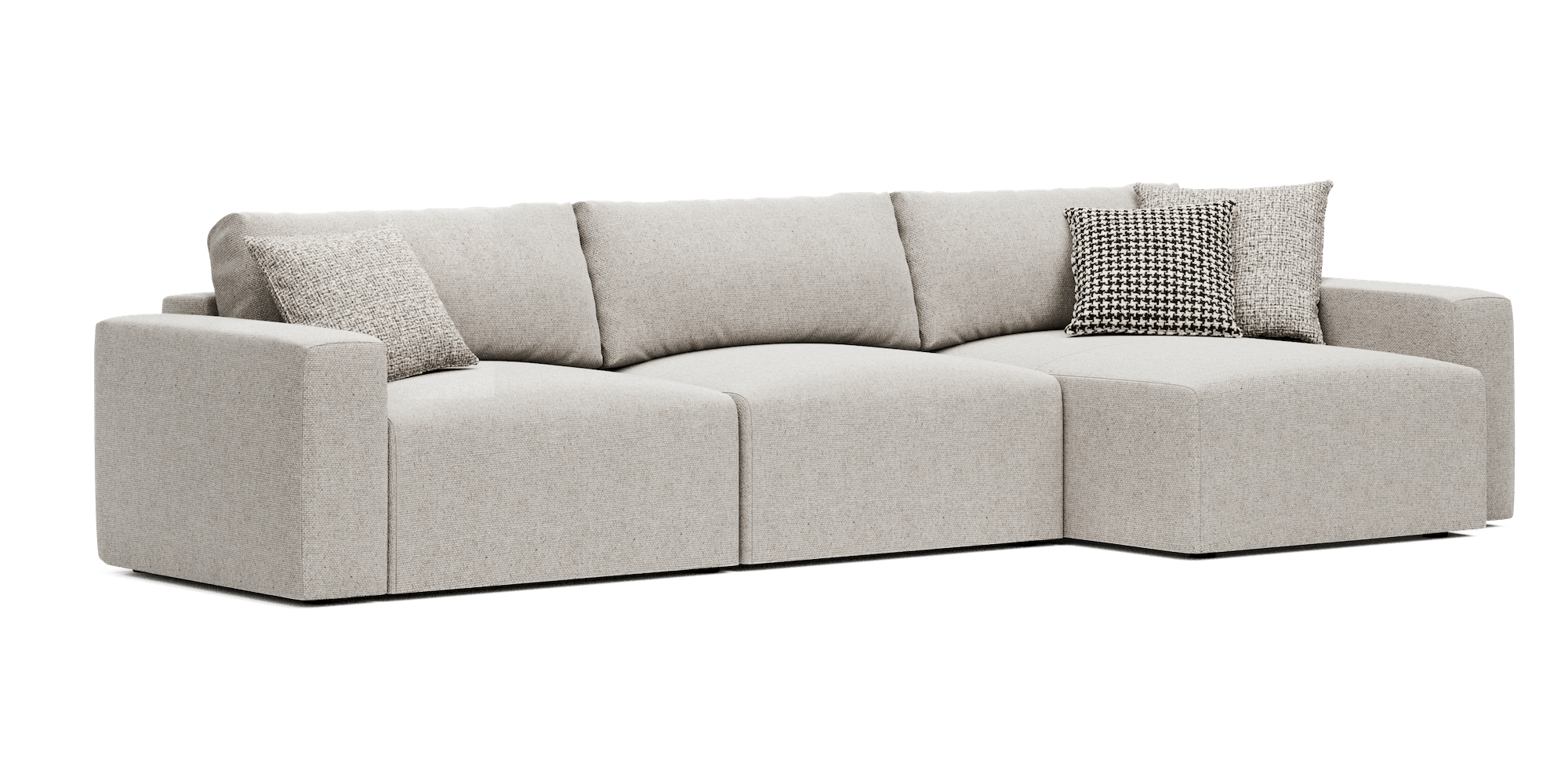 Novoli Corner Sofa – L-Shape