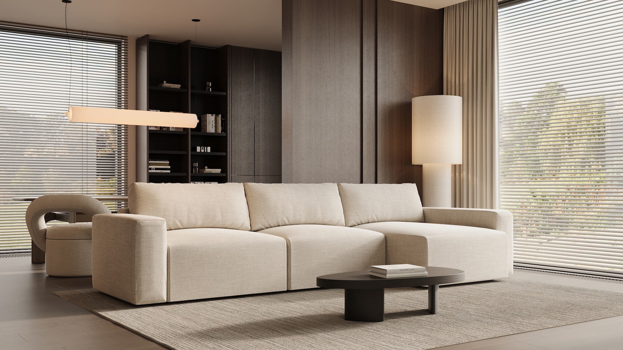 Novoli Corner Sofa – L-Shape