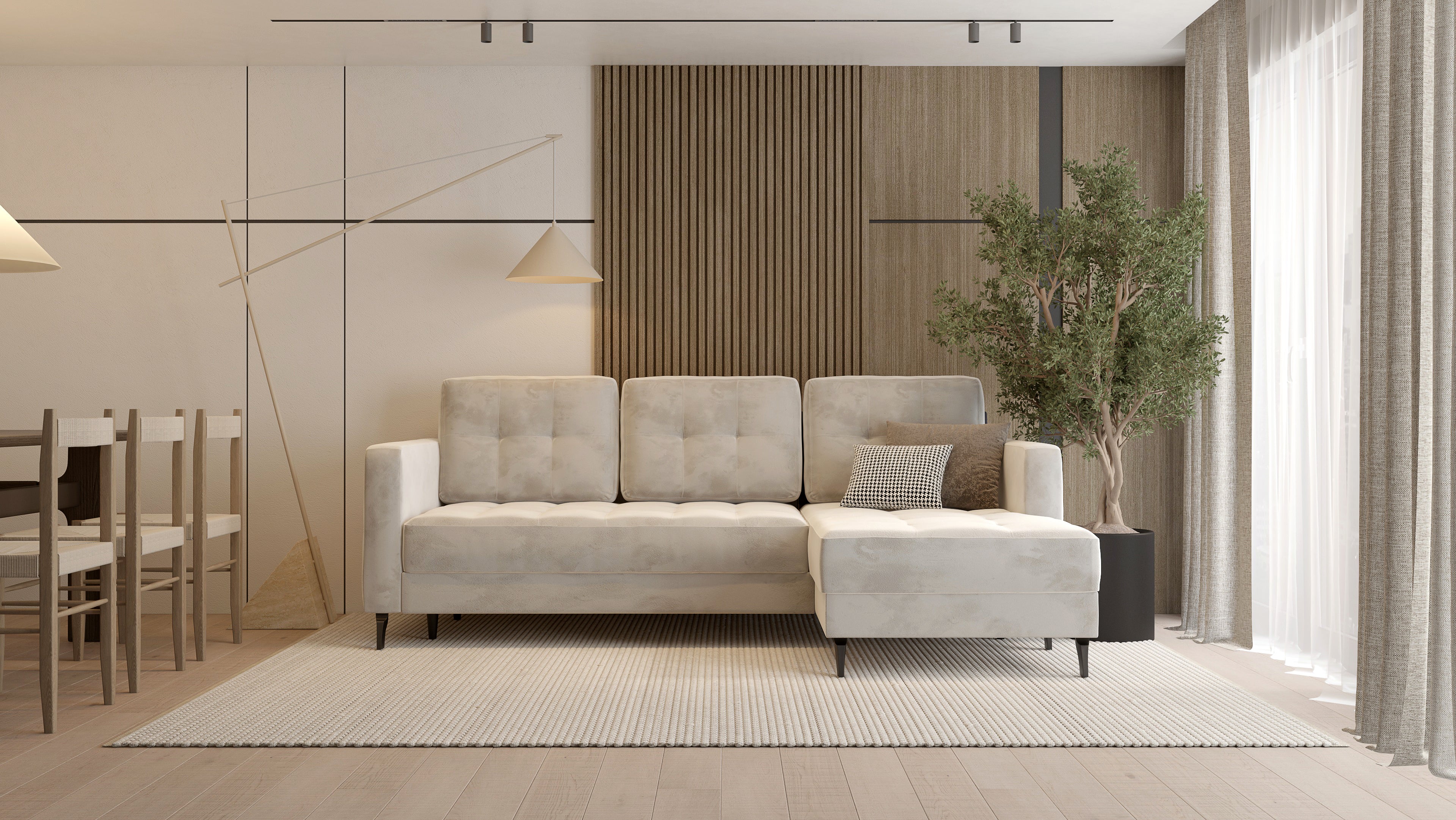 Fergie Corner Sofa – L-Shape