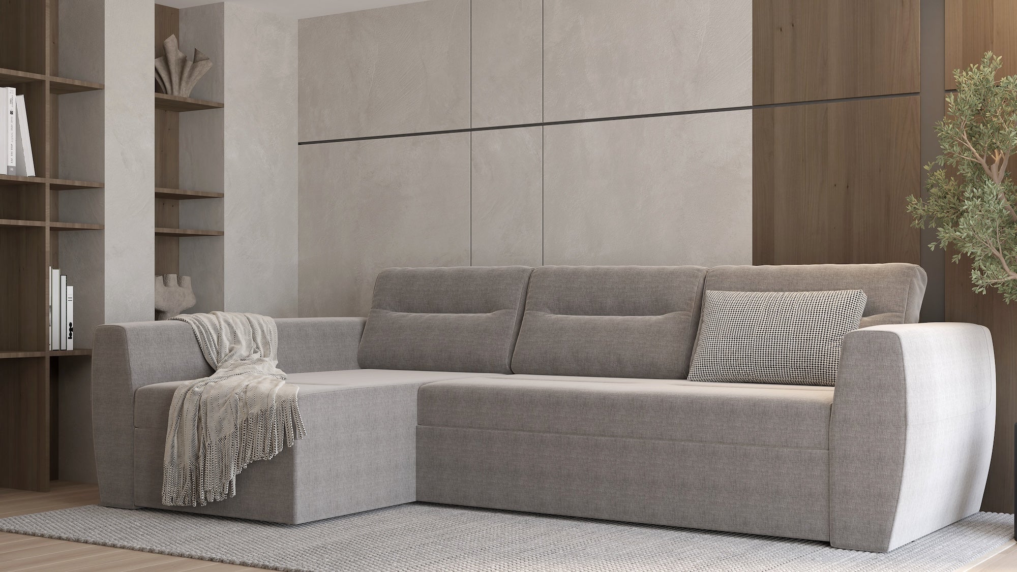 Fuggi Corner Sofa – L-Shape