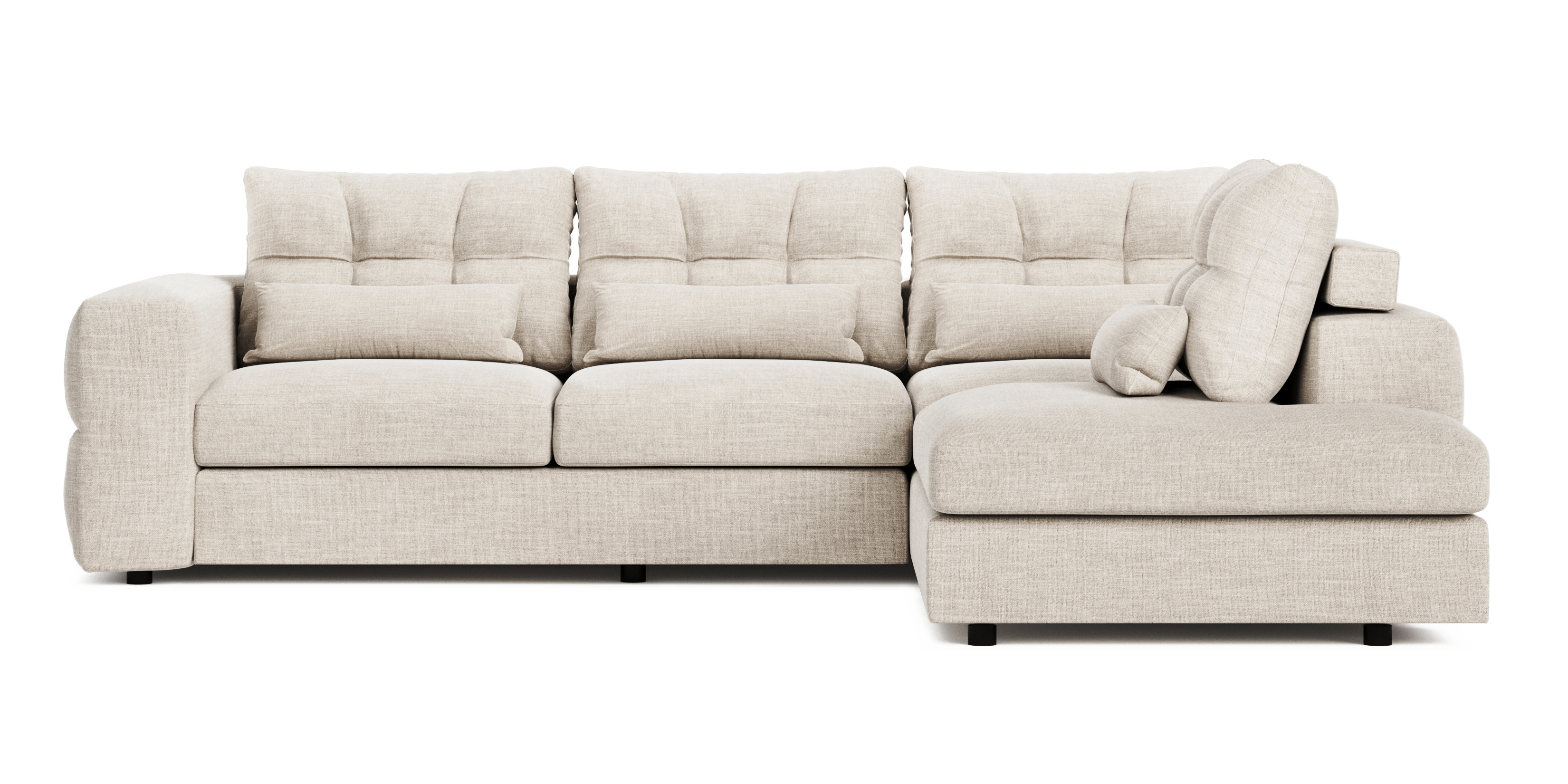 Alicante Corner Sofa – L-Shape (2-Seater Base)