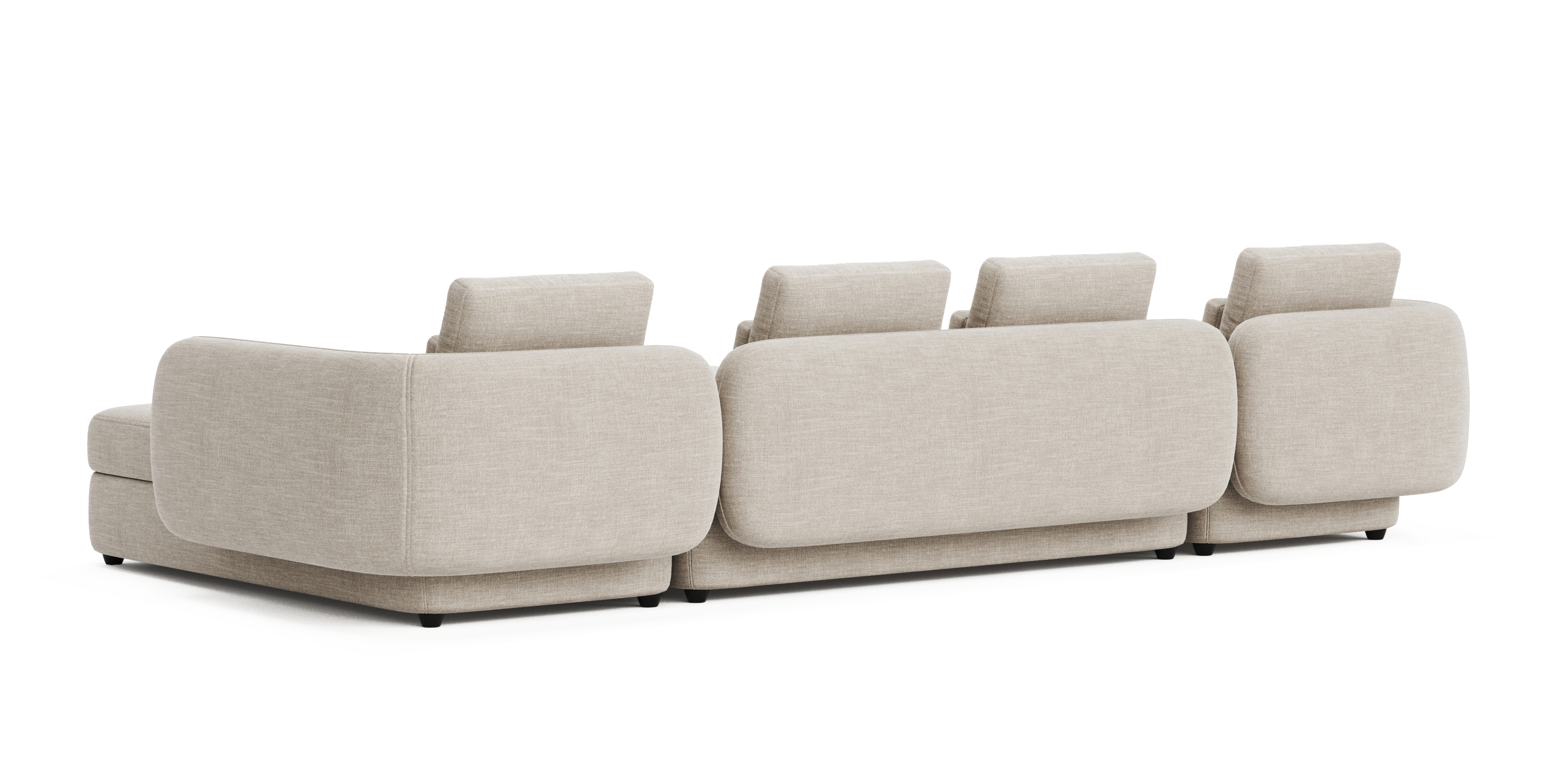Madrid Corner Sofa – L-Shape with Appex