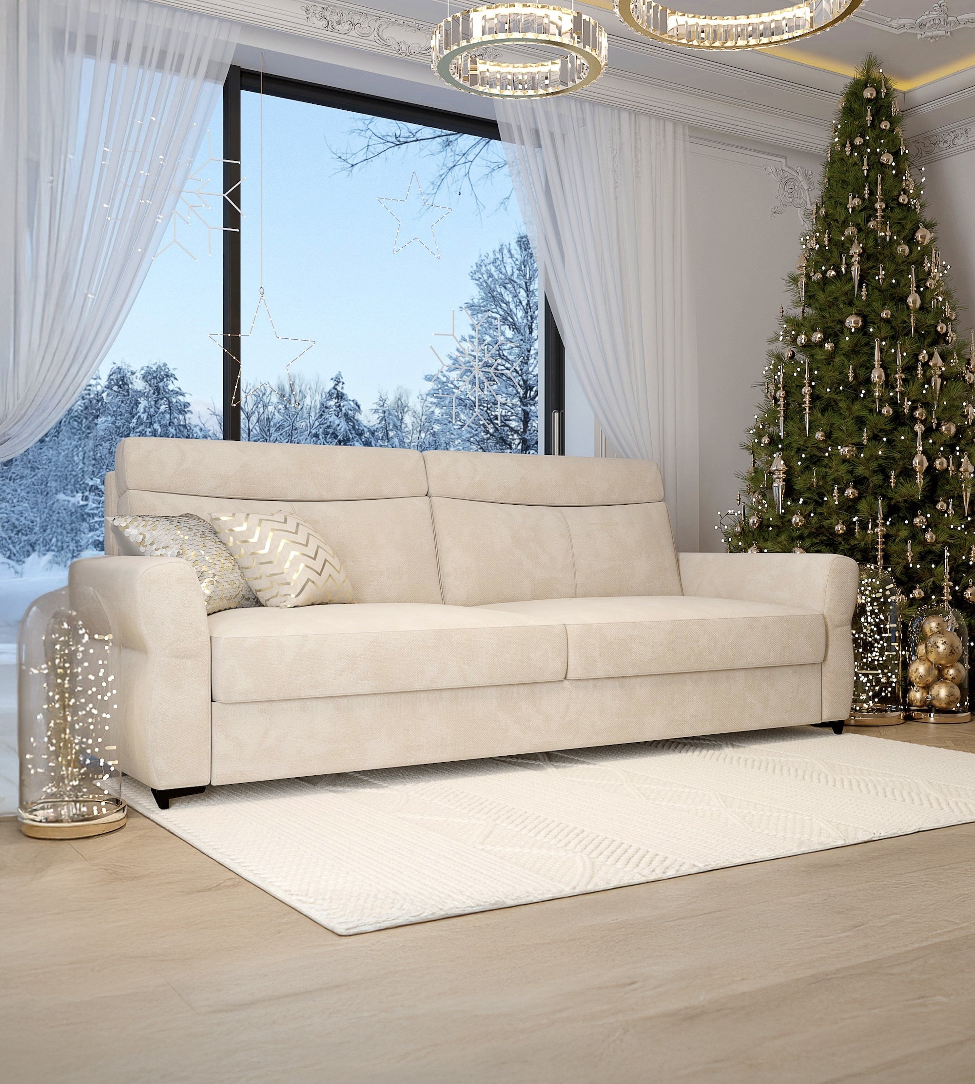 Murphy Sofa – 3-Seater (Straight)