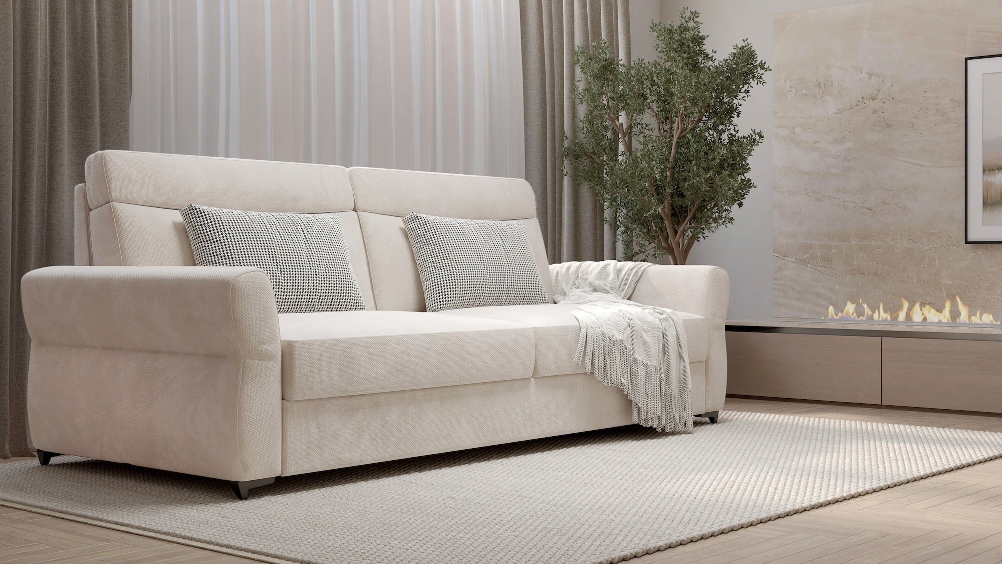 Murphy Sofa – 3-Seater (Straight)