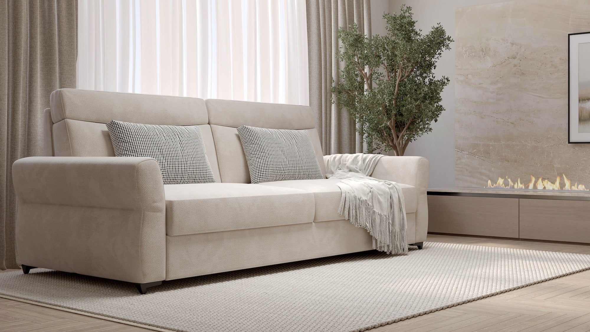 Murphy Sofa – 3-Seater (Straight)