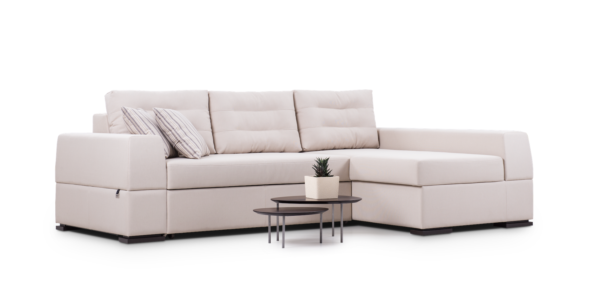 Marcel Corner Sofa – L-Shape (2-Seater Base)