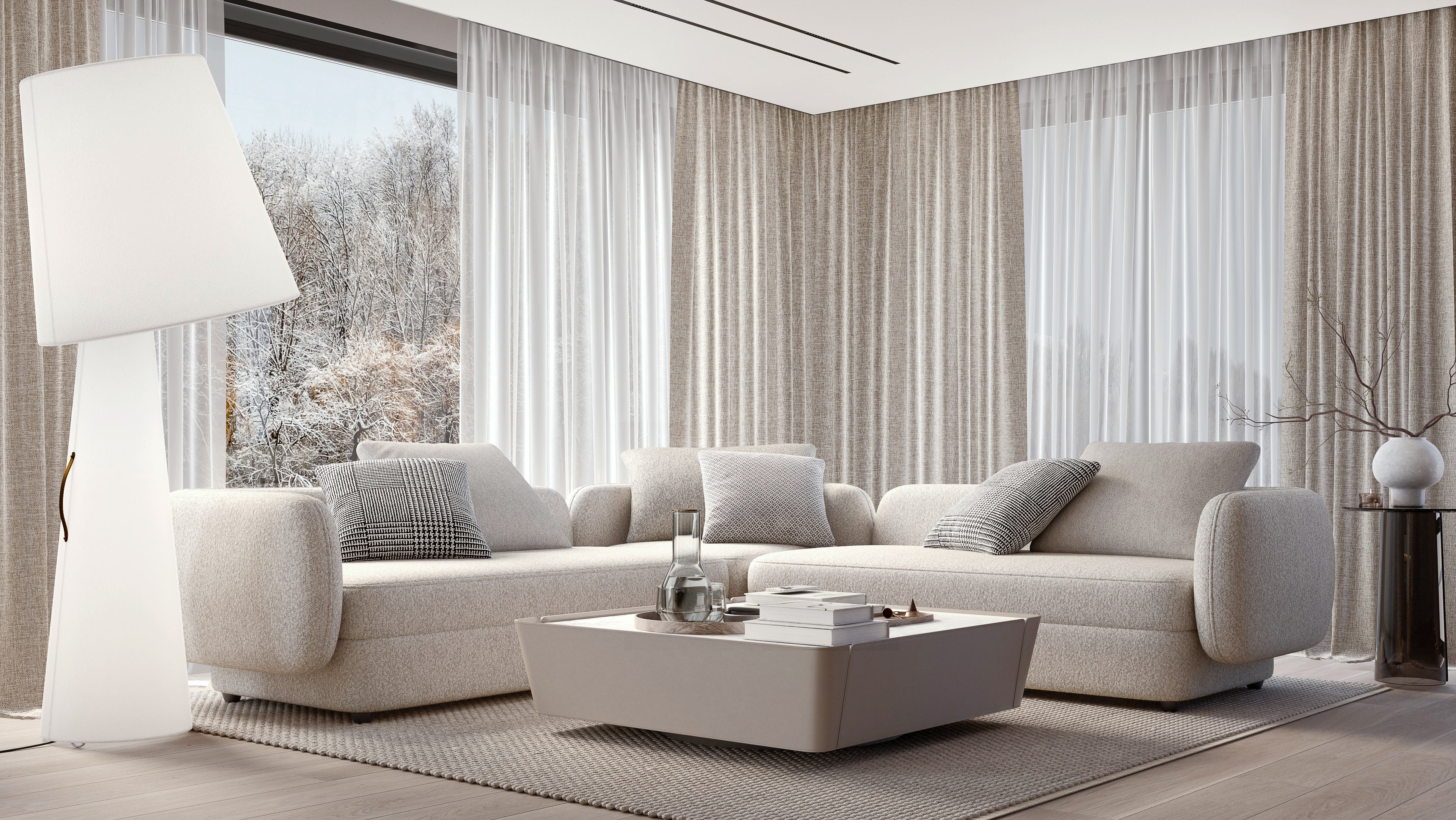 Madrid Corner Sofa – L-Shape with Appex