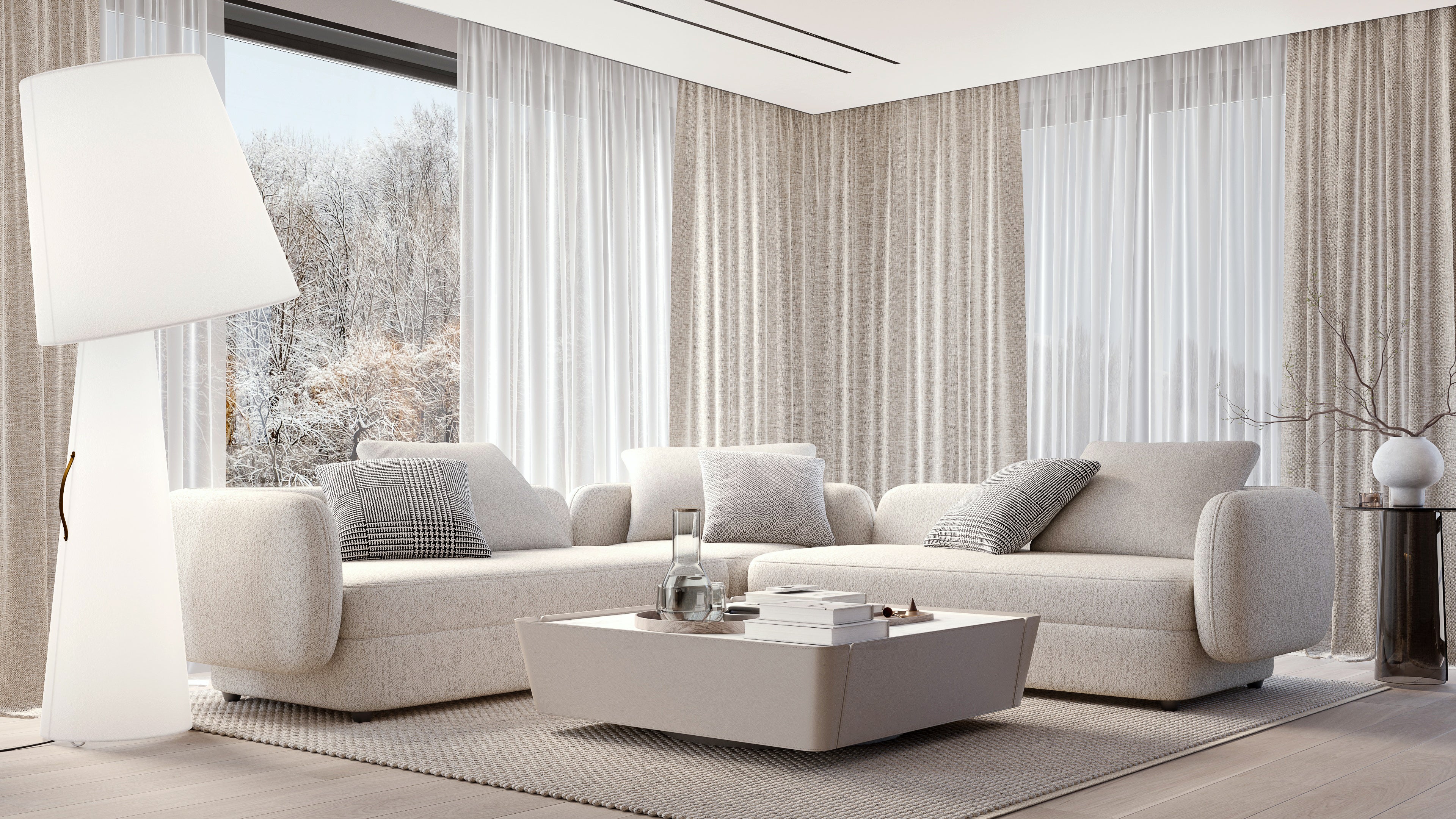 Madrid Corner Sofa – L-Shape with Appex