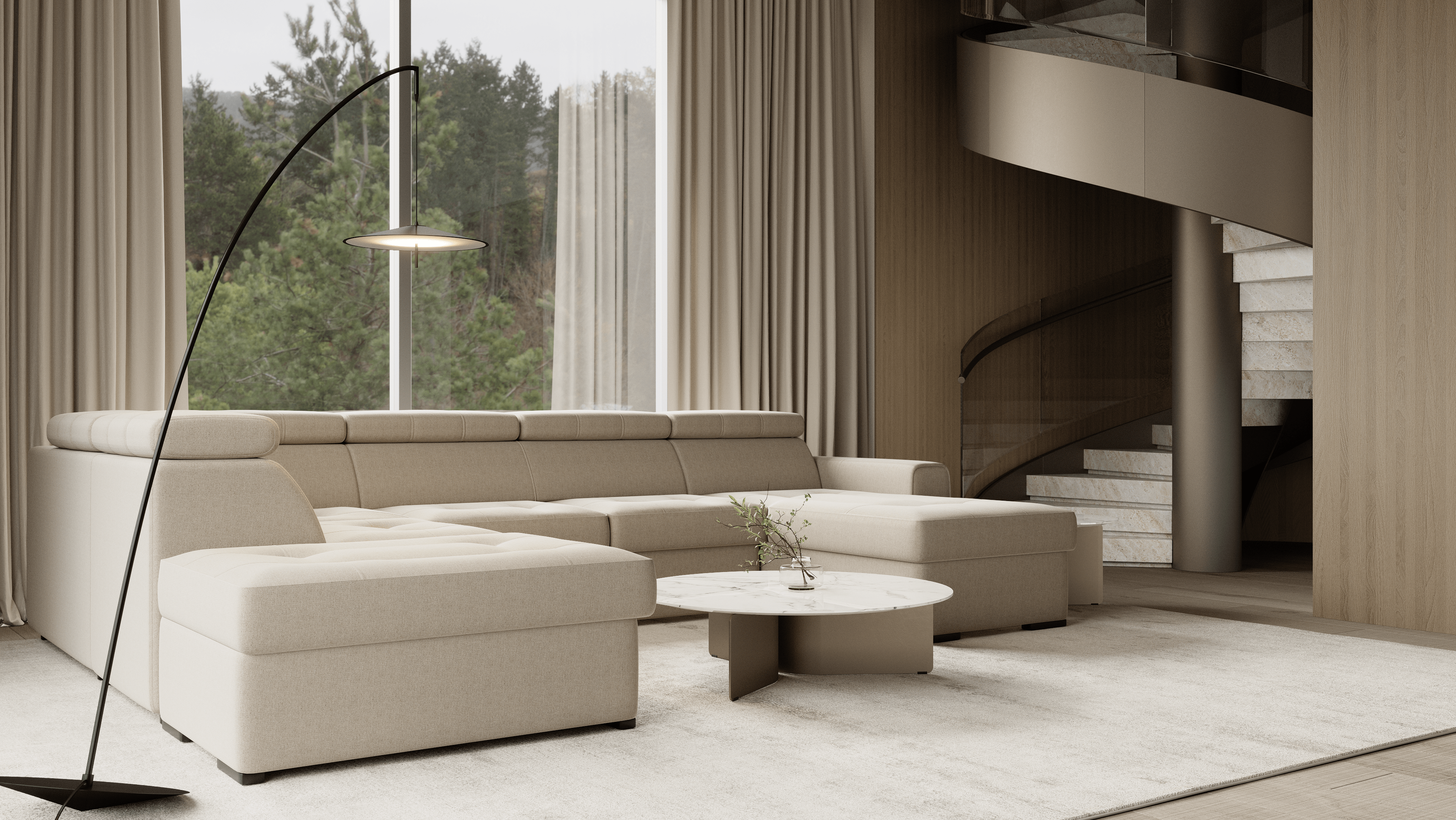 Rimini Corner Sofa – L-Shape