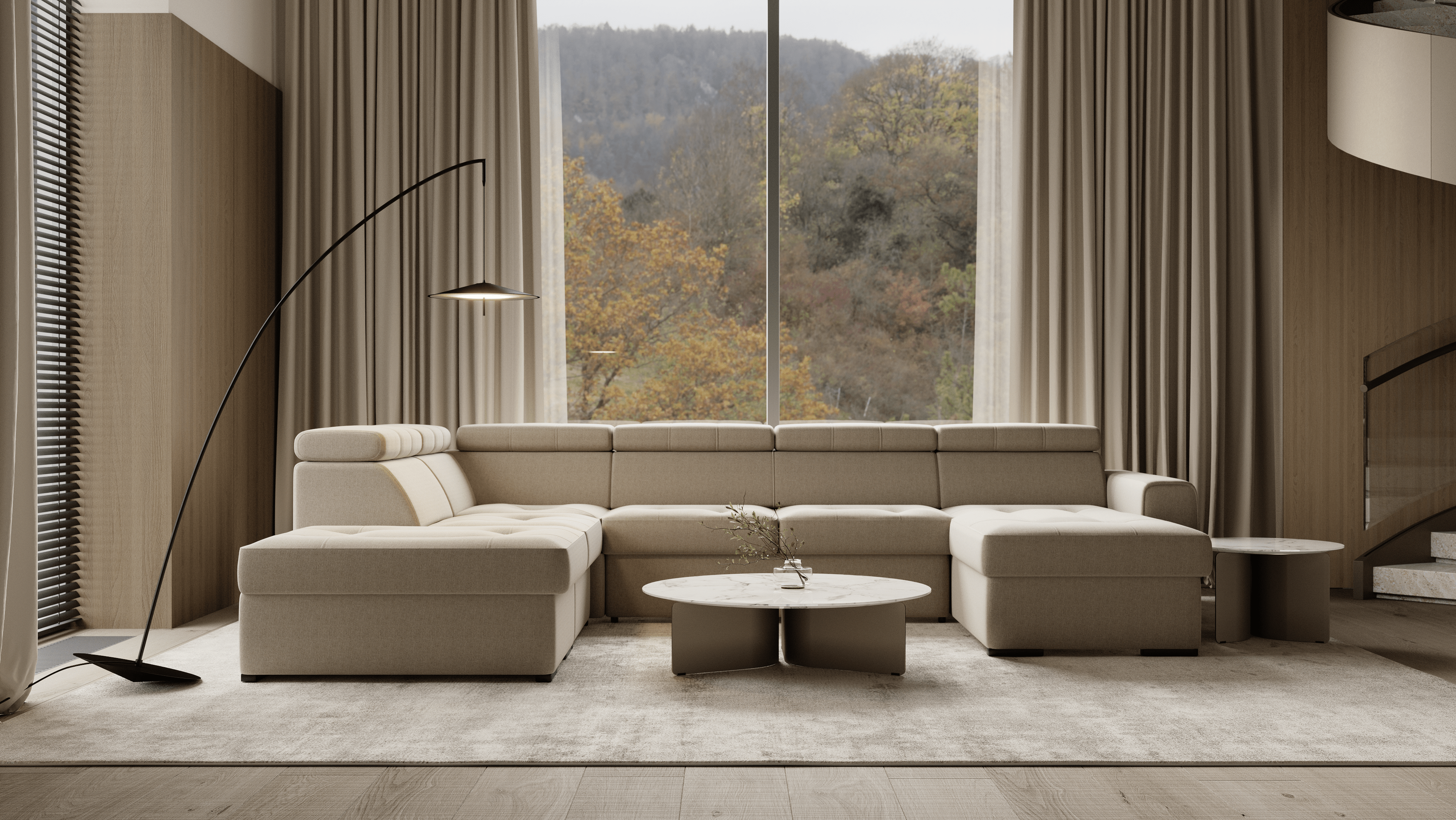 Rimini Corner Sofa – L-Shape