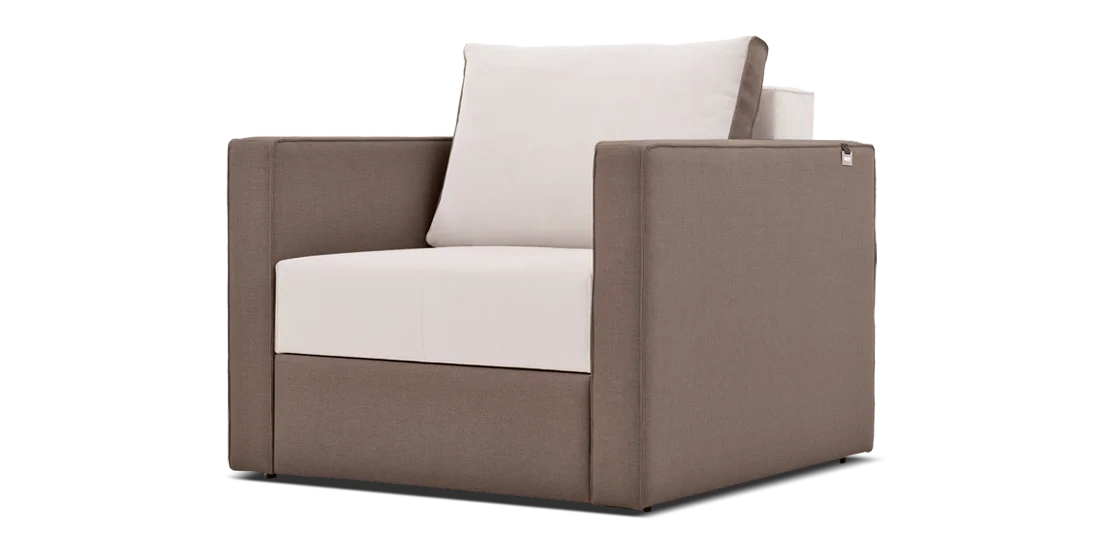 Quanti Armchair Bed — Compact Elegance, Full Sleep Comfort
