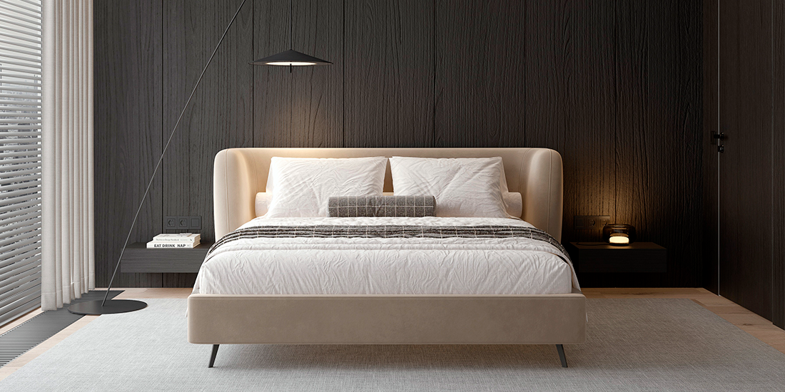 Sevilla Bed — Refined Simplicity, Modern Grandeur