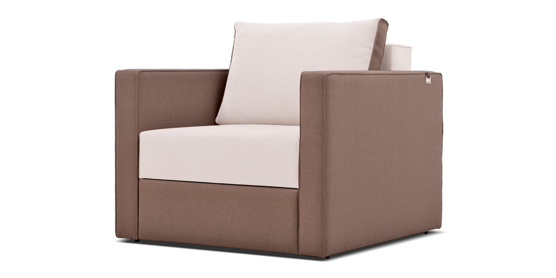 Quanti Armchair Bed — Compact Elegance, Full Sleep Comfort